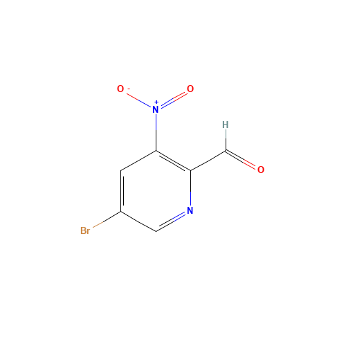 5-Bromo-3-nitropyridine-2-carbaldehyde (CAS: 1086838-46-1) - Related Chemical Product