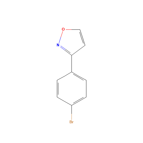 3-(4-Bromophenyl)isoxazole (CAS: 13484-04-3) - Related Chemical Product