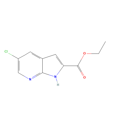 Ethyl 5-chloro-1H-pyrrolo[2,3-b]pyridine-2-carboxylate (CAS: 1083181-28-5) - Related Chemical Product