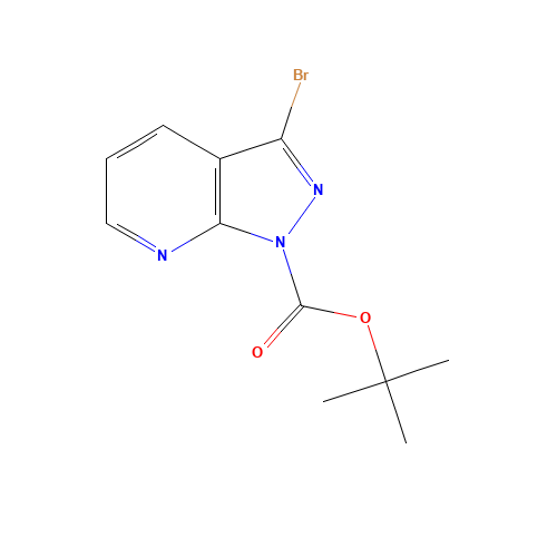 tert-Butyl 3-Bromopyrazolo[3,4-b]pyridine-1-carboxylate (CAS: 1234616-46-6) - Related Chemical Product