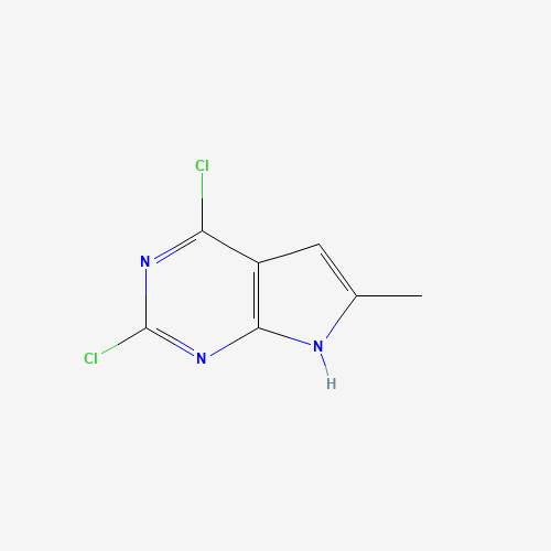 2,4-Dichloro-6-methyl-7H-pyrrolo[2,3-d]pyrimidine (CAS: 1192711-71-9) - Related Chemical Product