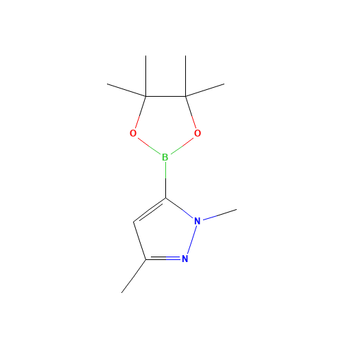 1,3-Dimethyl-5-(4,4,5,5-tetramethyl-1,3,2-dioxaborolan-2-yl)pyrazole (CAS: 847818-79-5) - Related Chemical Product