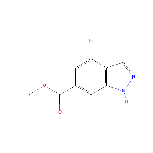 Methyl 4-bromo-6-(1H)-indazole carboxylate (CAS: 885518-47-8) - Related Chemical Product