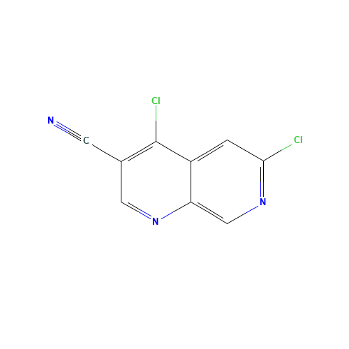 4,6-Dichloro-1,7-naphthyridine-3-carbonitrile (CAS: 305371-45-3) - Related Chemical Product