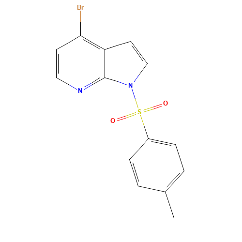 4-Bromo-1-(p-tolylsulfonyl)pyrrolo[2,3-b]pyridine (CAS: 348640-07-3) - Related Chemical Product
