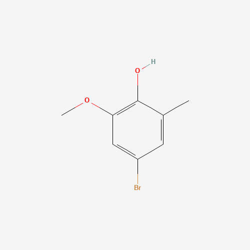4-Bromo-6-methyl-2-methoxyphenol (CAS: 86232-54-4) - Related Chemical Product