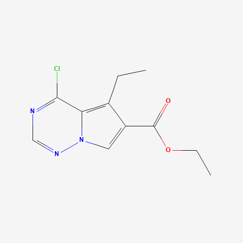 Ethyl 4-chloro-5-ethylpyrrolo[2,1-f][1,2,4]triazine-6-carboxylate (CAS: 310442-94-5) - Related Chemical Product