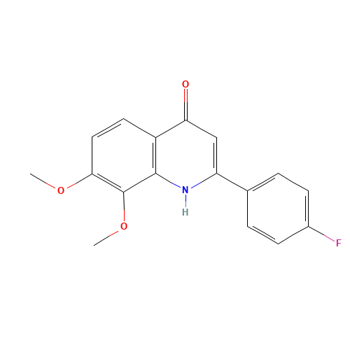 2-(4-Fluorophenyl)-7,8-dimethoxyquinolin-4(1H)-one (CAS: 1254973-33-5) - Related Chemical Product