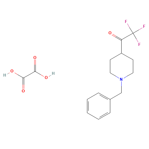 1-(1-Benzylpiperidin-4-yl)-2,2,2-trifluoroethanone oxalate (CAS: 1198286-70-2) - Related Chemical Product