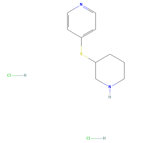 4-(Piperidin-3-ylthio)pyridine dihydrochloride (CAS: 1198283-96-3) - Related Chemical Product