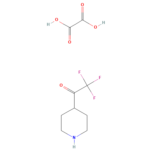 2,2,2-Trifluoro-1-(piperidin-4-yl)ethanone oxalate (CAS: 1182349-50-3) - Related Chemical Product