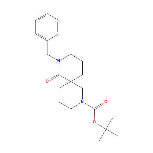 tert-Butyl 10-benzyl-11-oxo-4,10-diazaspiro[5.5]undecane-4-carboxylate (CAS: 1198286-10-0) - Related Chemical Product