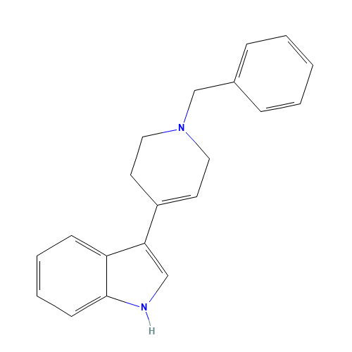 3-(1-Benzyl-1,2,3,6-tetrahydropyridin-4-yl)-1H-indole (CAS: 17403-05-3) - Related Chemical Product