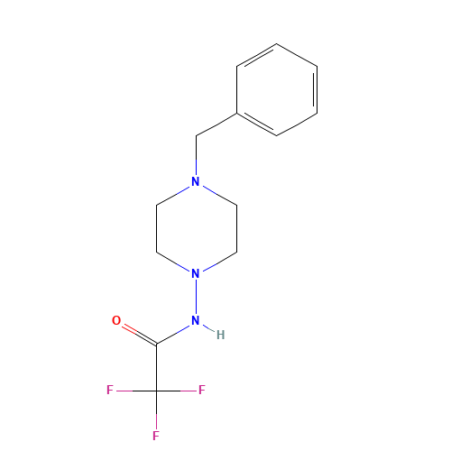 N-(4-Benzylpiperazin-1-yl)-2,2,2-trifluoroacetamide (CAS: 1198285-47-0) - Related Chemical Product