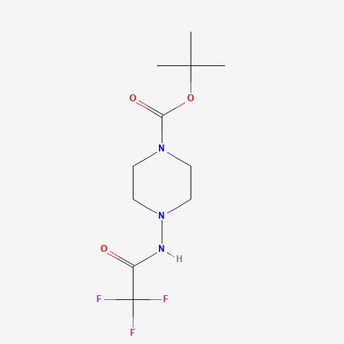 tert-Butyl 4-(2,2,2-trifluoroacetamido)piperazine-1-carboxylate (CAS: 1198286-22-4) - Related Chemical Product