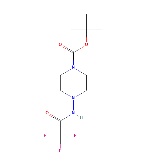 tert-Butyl 4-(2,2,2-trifluoroacetamido)piperazine-1-carboxylate (CAS: 1198286-22-4) - Related Chemical Product