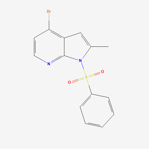 4-Bromo-2-methyl-1-(phenylsulfonyl)-1H-pyrrolo[2,3-b]pyridine (CAS: 1014613-05-8) - Related Chemical Product