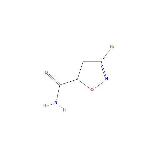 3-Bromo-4,5-dihydroisoxazole-5-carboxylic acid amide (CAS: 1030613-69-4) - Related Chemical Product