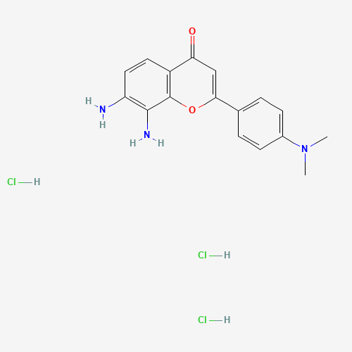 7,8-Diamino-2-(4-(dimethylamino)phenyl)-4H-chromen-4-one trihydrochloride (CAS: 1258638-65-1) - Related Chemical Product