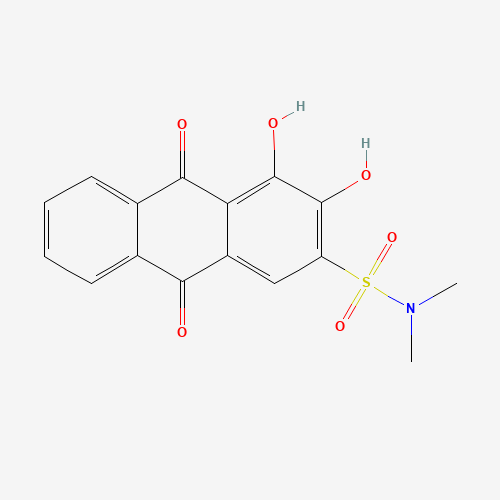 3,4-Dihydroxy-N,N-dimethyl-9,10-dioxo-9,10-dihydroanthracene-2-sulfonamide (CAS: 1313738-84-9) - Related Chemical Product
