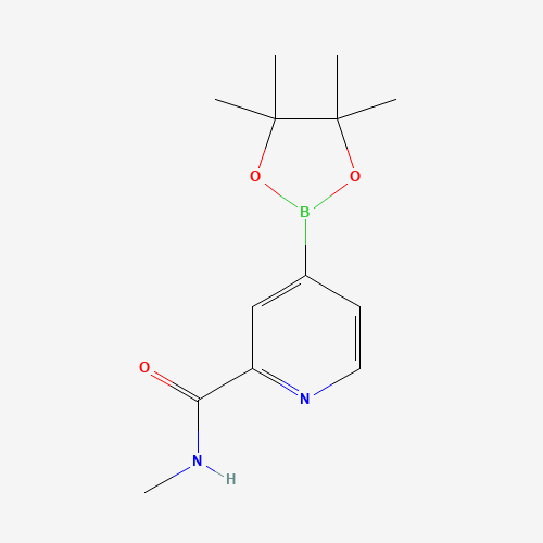 N-Methyl-4-(4,4,5,5-tetramethyl-1,3,2-dioxaborolan-2-yl)pyridine-2-carboxamide (CAS: 1313738-91-8) - Related Chemical Product