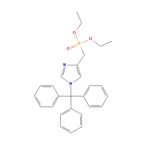 Diethyl (1-trityl-1H-imidazol-4-yl)methylphosphonate (CAS: 473659-21-1) - Related Chemical Product
