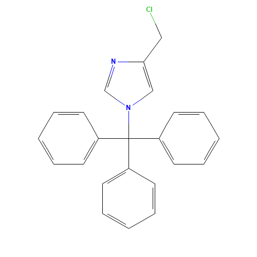 4-(Chloromethyl)-1-trityl-1H-imidazole (CAS: 103057-10-9) - Related Chemical Product