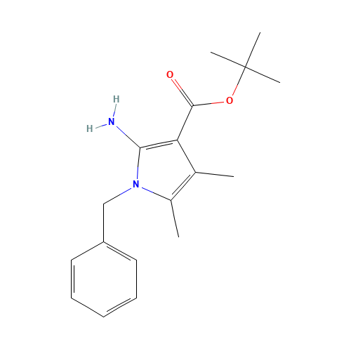 1-Benzyl-2-amino-3-tert-butoxycarbonyl-4,5-dimethylpyrrole (CAS: 100066-79-3) - Related Chemical Product