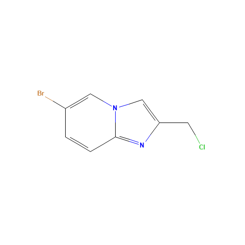 6-Bromo-2-chloromethylimidazo[1,2-a]pyridine (CAS: 136117-72-1) - Related Chemical Product