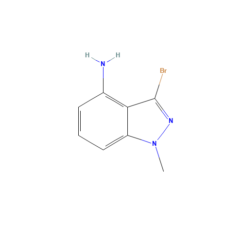 3-Bromo-1-methyl-1H-indazol-4-ylamine (CAS: 1092351-47-7) - Related Chemical Product