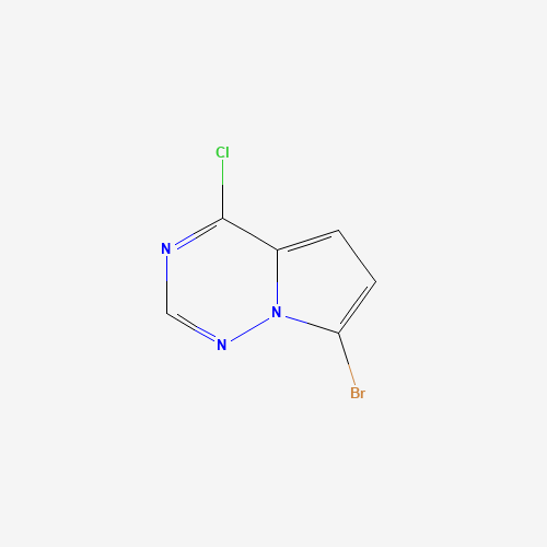 7-Bromo-4-chloropyrrolo[2,1-f][1,2,4]triazine (CAS: 1269667-51-7) - Related Chemical Product