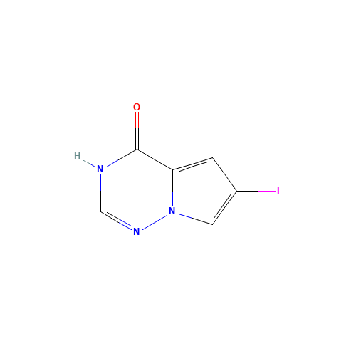 6-Iodopyrrolo[2,1-f][1,2,4]triazin-4(1H)-one (CAS: 1201784-97-5) - Related Chemical Product