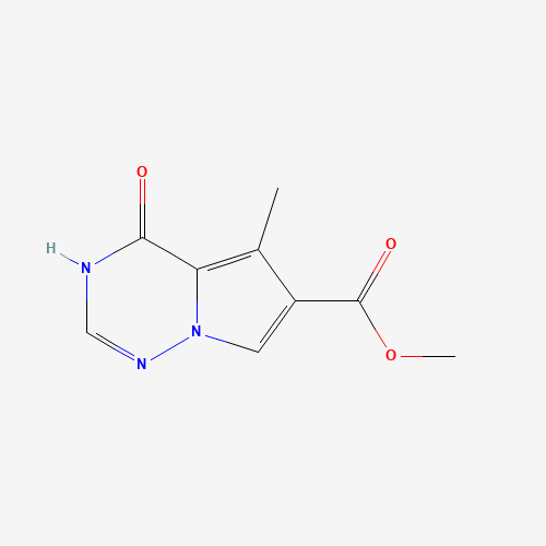 Methyl 4-hydroxy-5-methylpyrrolo[1,2-f][1,2,4] triazine-6-carboxylate (CAS: 310431-29-9) - Related Chemical Product