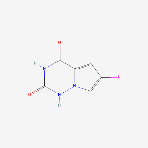 6-Iodopyrrolo[2,1-f][1,2,4]triazine-2,4-dione (CAS: 1313738-99-6) - Related Chemical Product