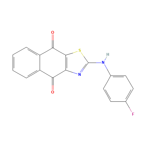 2-(4-Fluorophenylamino)naphtho[2,3-d]thiazole-4,9-dione (CAS: 220333-06-2) - Related Chemical Product