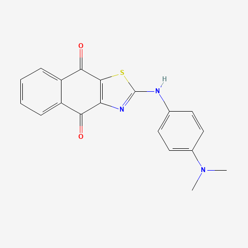 2-(4-(Dimethylamino)phenylamino)naphtho[2,3-d]thiazole-4,9-dione (CAS: 220333-08-4) - Related Chemical Product