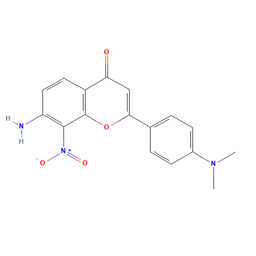 7-Amino-2-(4-(dimethylamino)phenyl)-8-nitro-4H-chromen-4-one (CAS: 1258637-96-5) - Related Chemical Product