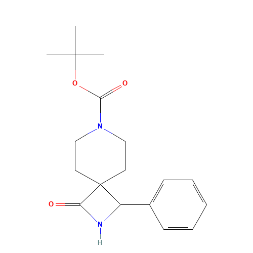 tert-Butyl 3-Oxo-1-phenyl-2,7-diazaspiro-[3.5]nonane-7-carboxylate (CAS: 1014114-59-0) - Related Chemical Product