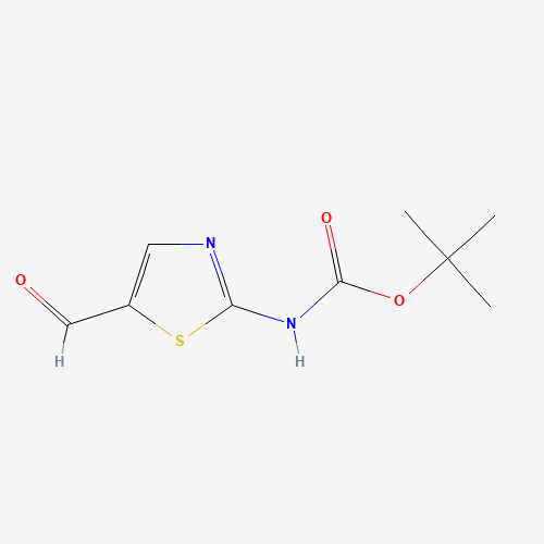 tert-Butyl N-(5-Formylthiazol-2-yl)carbamate (CAS: 391668-77-2) - Related Chemical Product