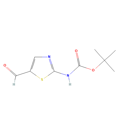 tert-Butyl N-(5-Formylthiazol-2-yl)carbamate (CAS: 391668-77-2) - Related Chemical Product