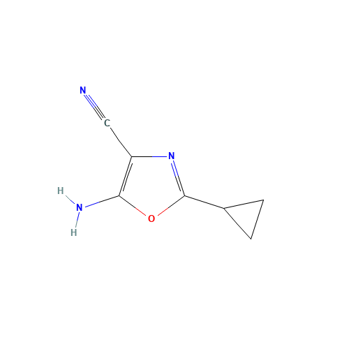 5-Amino-2-cyclopropyloxazole-4-carbonitrile (CAS: 196411-04-8) - Related Chemical Product