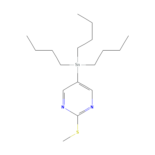 2-Methylthio-5-(tributylstannyl)pyrimidine (CAS: 120717-37-5) - Related Chemical Product