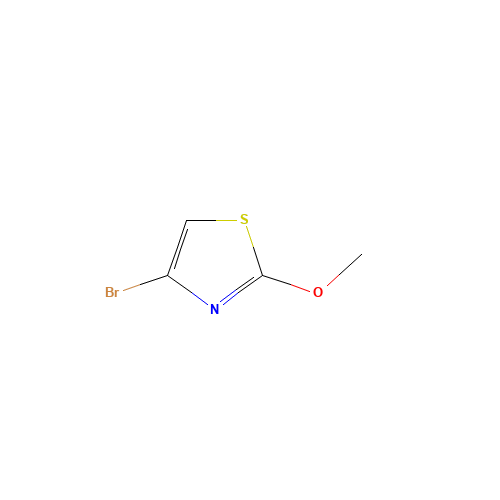 4-Bromo-2-methoxythiazole (CAS: 240816-35-7) - Chemical Structure and Molecular Formula 