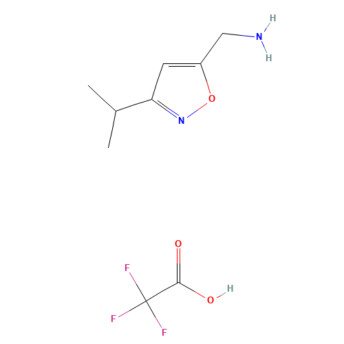 5-Aminomethyl-3-isopropylisoxazole trifluoroacetate (CAS: 1159599-97-9) - Related Chemical Product