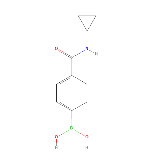 4-Cyclopropylaminocarbonylphenylboronic acid (CAS: 515140-26-8) - Related Chemical Product