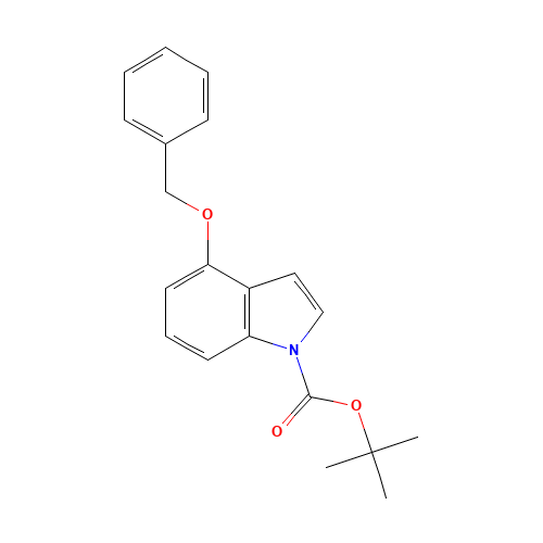 4-Benzyloxy-1-tert-butoxycarbonylindole (CAS: 903131-59-9) - Related Chemical Product