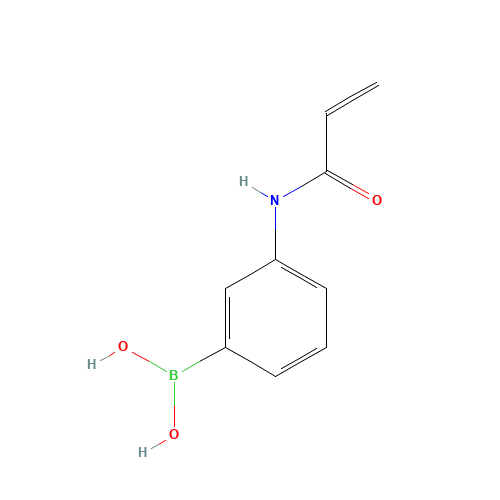 (m-Acrylamidophenyl)boronic acid (CAS: 99349-68-5) - Related Chemical Product
