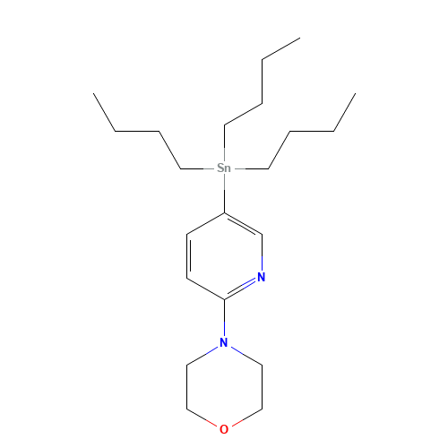 2-Morpholino-5-(tributylstannyl)pyridine (CAS: 223556-07-8) - Related Chemical Product