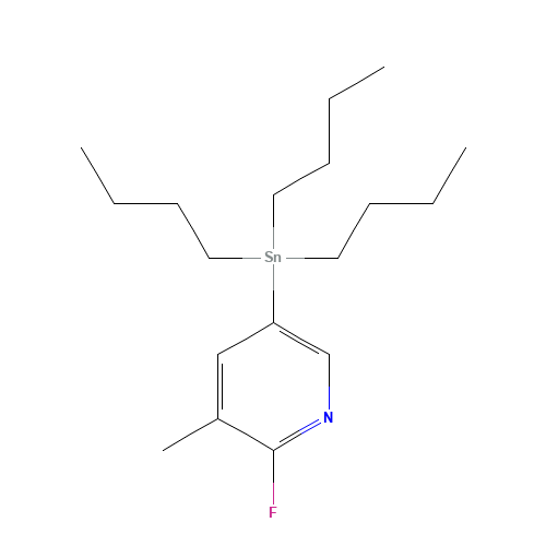 2-Fluoro-3-methyl-5-(tributylstannyl)pyridine (CAS: 405556-98-1) - Related Chemical Product