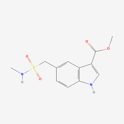 5-Methylsulfamoylmethyl-1H-indole-3-carboxylic acid methyl ester (CAS: 934236-31-4) - Related Chemical Product